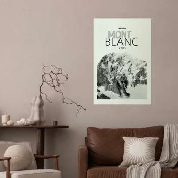 Plakat - Mont Blanc - obrazek 2