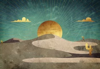 Fototapeta - Poranek na pustyni - obrazek 6