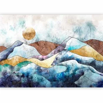 Fototapeta - Witrażowy krajobraz - obrazek 2