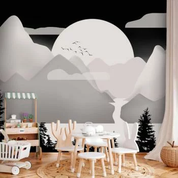 Fototapeta - Krajobraz o zachodzie - drugi wariant - obrazek 6