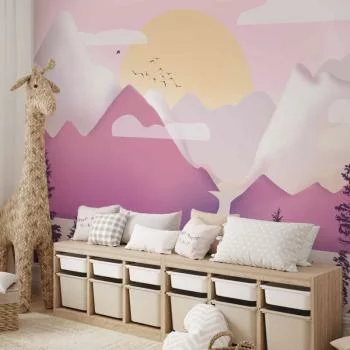 Fototapeta - Krajobraz o zachodzie - trzeci wariant - obrazek 5