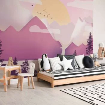 Fototapeta - Krajobraz o zachodzie - trzeci wariant - obrazek 6