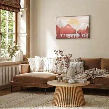 Obraz - Krajobraz o zachodzie (1-częściowy) szeroki - obrazek 5