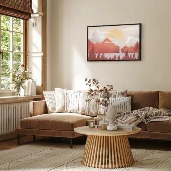 Obraz - Krajobraz o zachodzie (1-częściowy) szeroki - obrazek 5