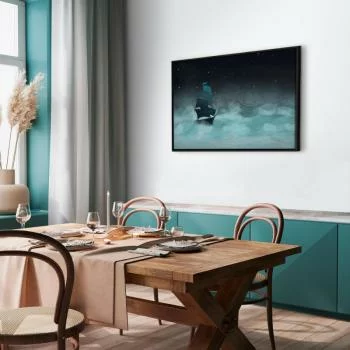 Obraz - Nocne fale (1-częściowy) szeroki - drugi wariant - obrazek 7