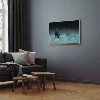 Obraz - Nocne fale (1-częściowy) szeroki - drugi wariant - obrazek 5