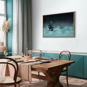 Obraz - Nocne fale (1-częściowy) szeroki - drugi wariant - obrazek 7