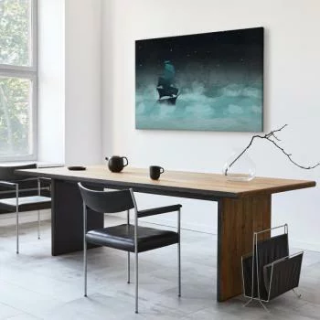 Obraz - Nocne fale (1-częściowy) szeroki - drugi wariant - obrazek 7