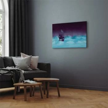 Obraz - Nocne fale (1-częściowy) szeroki - trzeci wariant - obrazek 5