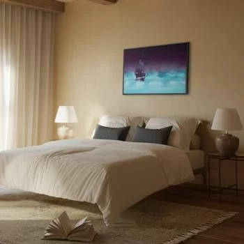 Obraz - Nocne fale (1-częściowy) szeroki - trzeci wariant - obrazek 6