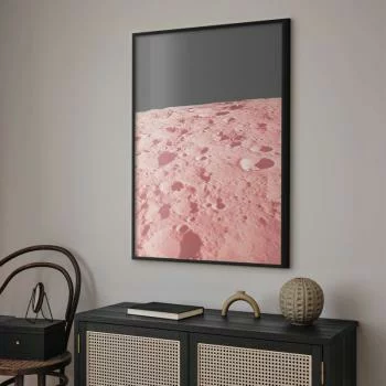 Plakat - Różowy księżyc - obrazek 2