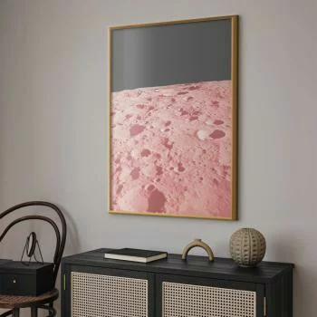 Plakat - Różowy księżyc - obrazek 2