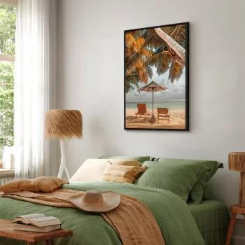 Obraz - Palmowy parasol (1-częściowy) pionowy - obrazek 6