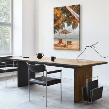 Obraz - Palmowy parasol (1-częściowy) pionowy - obrazek 7