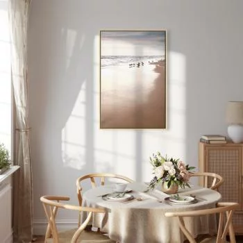 Obraz - Jesienna plaża (1-częściowy) pionowy - obrazek 7