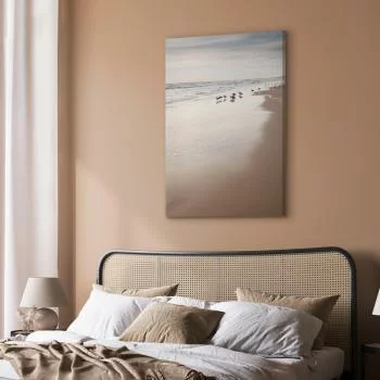 Obraz - Jesienna plaża (1-częściowy) pionowy - obrazek 6