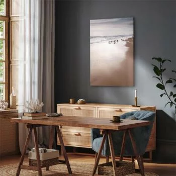 Obraz - Jesienna plaża (1-częściowy) pionowy - obrazek 7