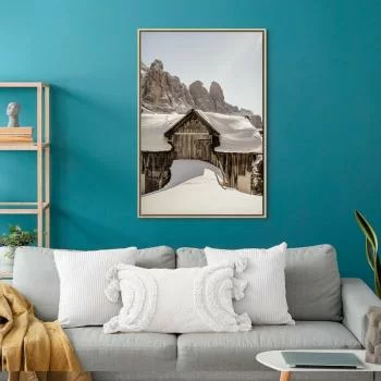 Obraz - Zima w Dolomitach (1-częściowy) pionowy - obrazek 5