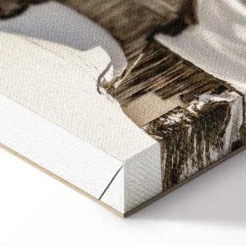 Obraz - Zima w Dolomitach (1-częściowy) pionowy - obrazek 8