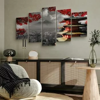 Obraz - Japońska przygoda (5-częściowy) szeroki - obrazek 5