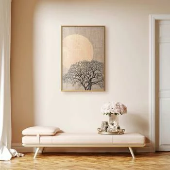 Plakat - Poranna pełnia księżyca - obrazek 2