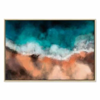 Obraz - Fale na piasku (1-częściowy) szeroki - obrazek 2