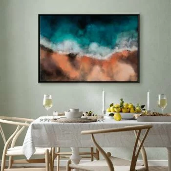 Obraz - Fale na piasku (1-częściowy) szeroki - obrazek 7