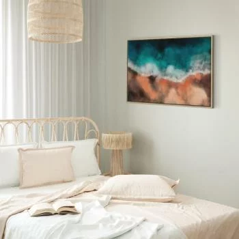 Obraz - Fale na piasku (1-częściowy) szeroki - obrazek 6