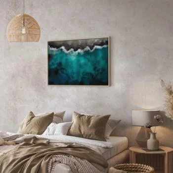 Obraz - Błękitna laguna (1-częściowy) szeroki - obrazek 6