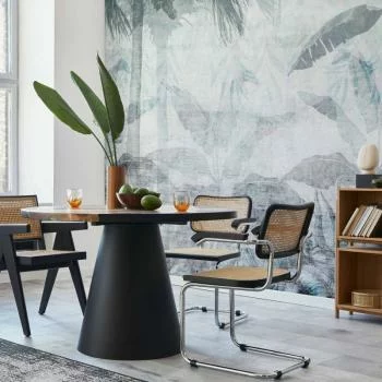 Fototapeta - Znikająca dżungla - pejzaż egzotycznej natury w niebieskich tonach - obrazek 6