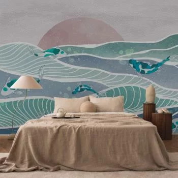 Fototapeta - Ryby na falach - obrazek 5