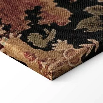 Obraz - Śródziemnomorski krajobraz - stary gobelin ze wzgórzem i jeziorem - obrazek 8