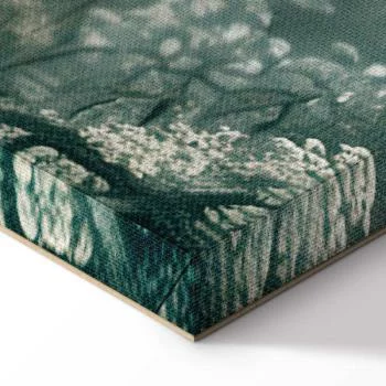 Obraz - Widok na park i jezioro retro vintage pejzaż w zieleniach - obrazek 8