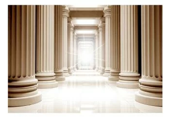 Fototapeta wodoodporna - W antycznym Panteonie - architektura greckiej świątynia z kolumnami - obrazek 2