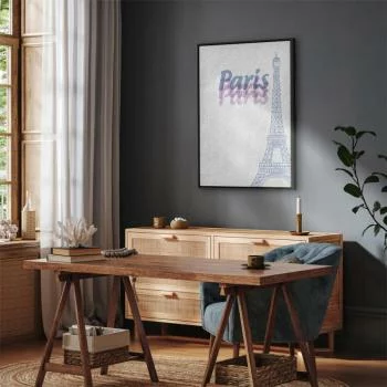 Obraz - Paryż w akwarelach (1-częściowy) pionowy - obrazek 7