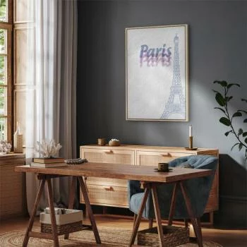 Obraz - Paryż w akwarelach (1-częściowy) pionowy - obrazek 7