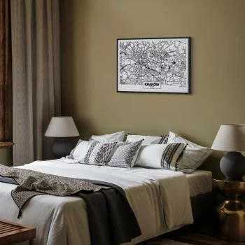 Obraz - Mapa miasta: Kraków (1-częściowy) szeroki - obrazek 6