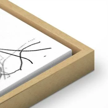 Obraz - Mapa miasta: Wrocław (1-częściowy) pionowy - obrazek 8