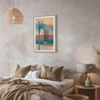 Obraz - Pastelowa uliczka (1-częściowy) pionowy - obrazek 6