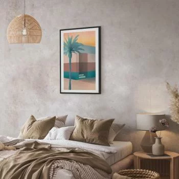 Obraz - Pastelowa uliczka (1-częściowy) pionowy - obrazek 6