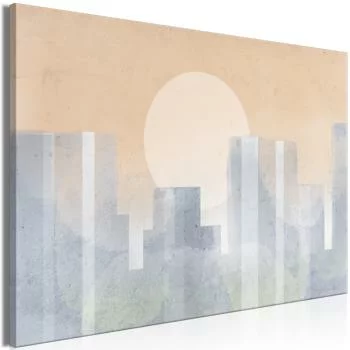 Obraz - Nowoczesne miasto (1-częściowy) szeroki - drugi wariant