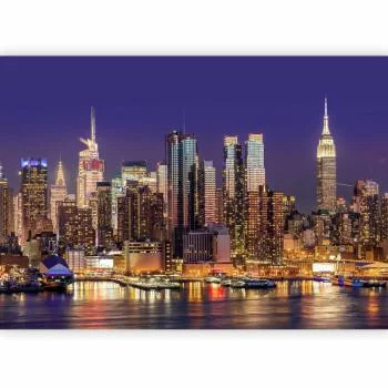 Fototapeta - NYC: Nocne miasto - obrazek 5
