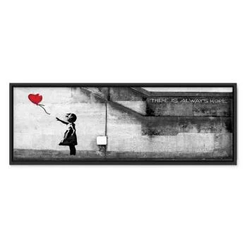 Obraz - Zawsze jest nadzieja (1-częściowy) wąski czerwony - obrazek 2