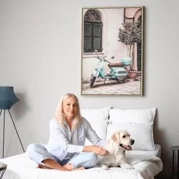 Obraz - Kultowa vespa (1-częściowy) pionowy - obrazek 6