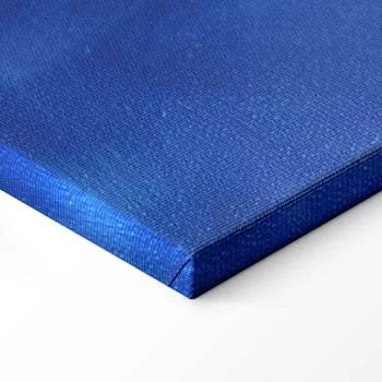 Obraz - Nowoczesny impresjonizm - nocny krajobraz jeziora z pływającą łódką - obrazek 8