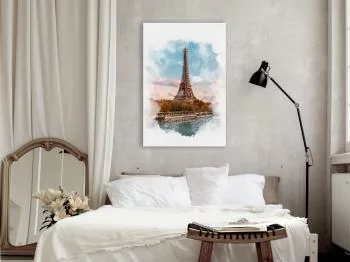 Obraz - Paryski widok (1-częściowy) pionowy - obrazek 2