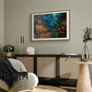 Plakat - Uliczka Paryża - obraz inspirowany stylem Vincenta van Gogha - obrazek 5