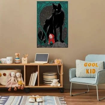 Plakat - Czerwony kapturek - obrazek 2