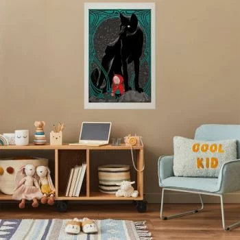 Plakat - Czerwony kapturek - obrazek 2