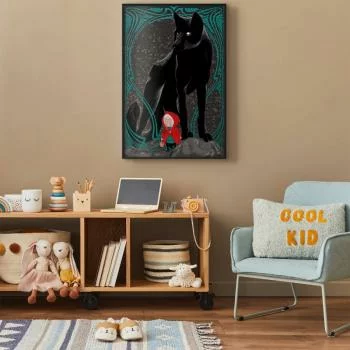 Plakat - Czerwony kapturek - obrazek 2